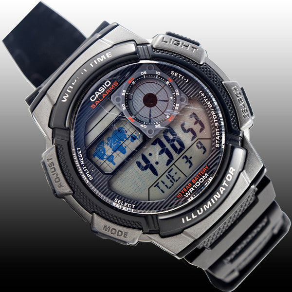 Casio 5 alarms how to set time 2025