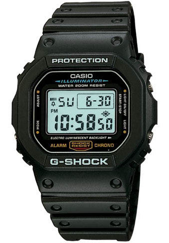 Casio DW-5600E-1V G SHOCK Multi Function Alarms Countdown Timer