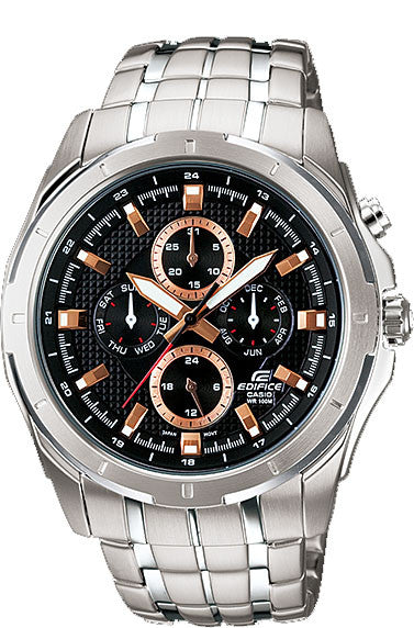 Casio EF328D-1A5V Edifice Mens 100M WR Stainless Steel Dress Watch