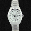 Casio EF-338D-7A Men's Edifice White Analog Watch Steel Multi-Dials 100M WR