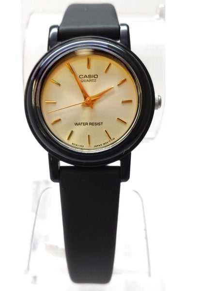 Casio LQ 139E 9A Classic Ladies Gold Analogue Watch
