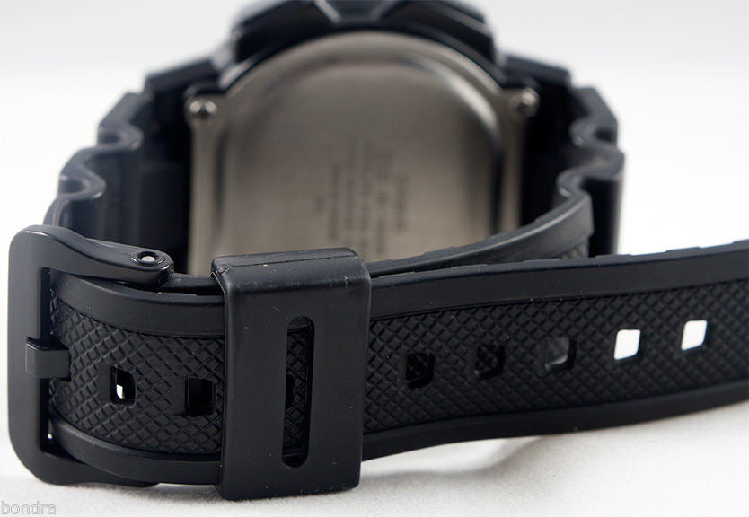 Casio AE 1000W 1BV World Time Map 5 Alarms 10 Year Battery World Map Watch