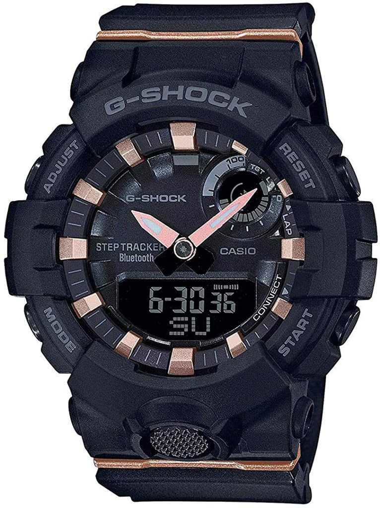 Casio GMA-B800-1A Women's G-Shock G-SQUAD Watch Bluetooth® Step-Tracker Training