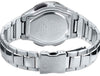 Casio AQ-180WD-7BV Mens Analog Digital Sports Databank Watch Steel LED World Time New