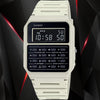 Casio 1980s White Calculator Watch CA-53WF-8BC Alarm Stopwatch New