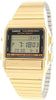 Casio DB-380G-1DF Men's Gold Watch 30 Page Databank Multi-Function Alarms Brand New