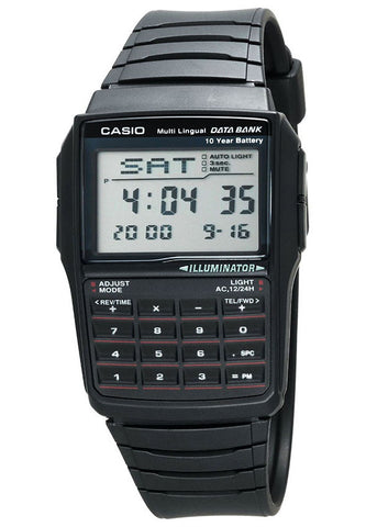 Casio DBC-32-1A 25 Databank Calculator Watch