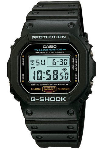 Casio DW-5600E-1V G SHOCK Multi Function Alarms Countdown Timer 200M WR