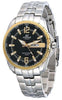 Casio EF-131D-1A9 Mens EDIFICE Gold Analog 2 Tone Watch Stainless Steel Band 100M WR