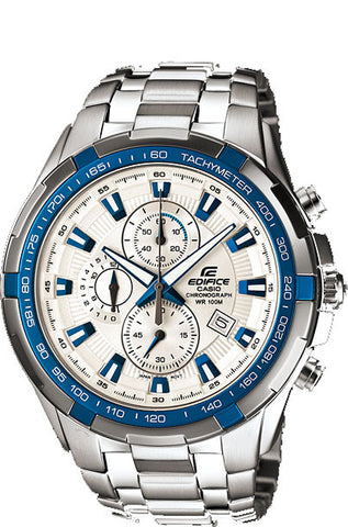 Casio Edifice EF-539D-7A2V Men's Stainless Steel 100M Chronograph Watch Tachymeter