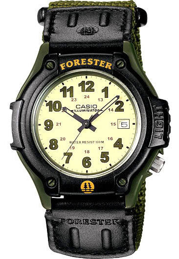 Casio FT-500WVB-3BV Analogue FORESTER Watch with Light Cloth Band