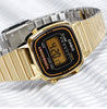 Casio LA-670WGA-1 Ladies Gold Stainless Steel Digital Classic Vintage Casual Watch