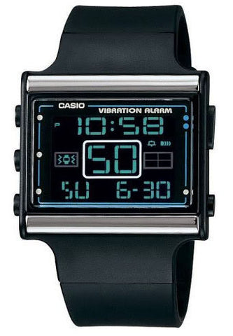 Casio LDF-10-1AV Ladies VIBRATION ALARM Dual Time Poptone Watch
