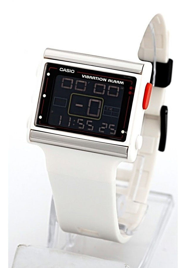 Casio LDF-10-7AV Ladies VIBRATION ALARM Dual Time Poptone Watch
