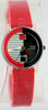 Casio LQ-65-4 Ladies Vintage 1990s Analog Watch Red Techno Design New