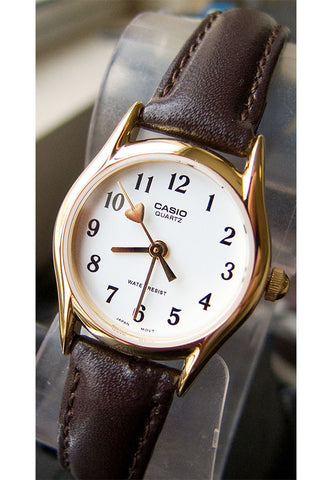 Casio LTP-1094Q-7B5 Ladies HEART on Second Hand Analog Dress Watch