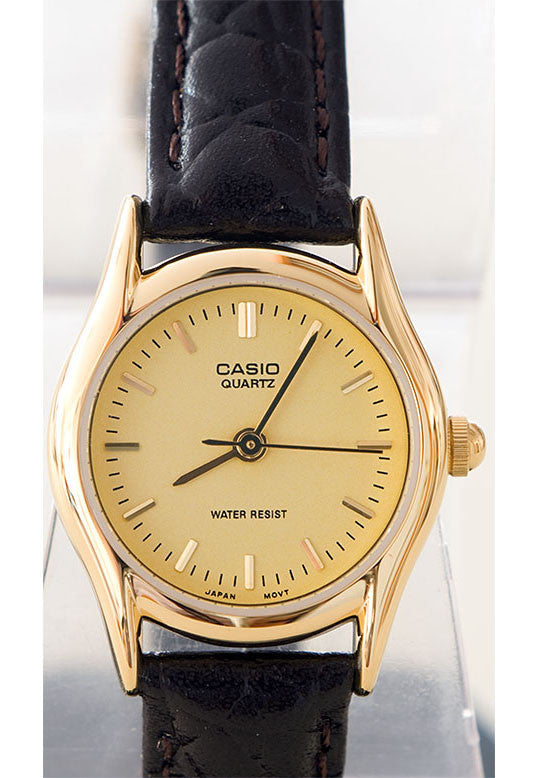 Casio LTP-1094Q-9A Ladies Analogue Leather Band Watch