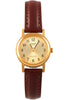 Casio LTP-1095Q-9B1 Ladies Gold Analogue Dress Watch Leather Band