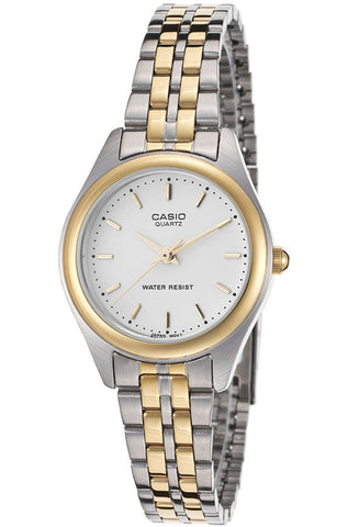 Casio LTP-1129G-7A Ladies Stainless Steel Casual Dress Watch