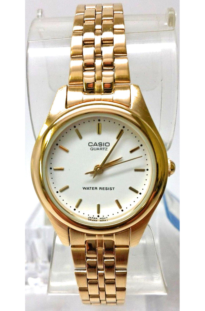 Casio LTP-1129N-7A Ladies Gold Tone Stainless Steel Watch