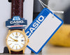 Casio LTP-1183Q-7A Ladies Analogue Brass Dress Watch Leather Band with Date