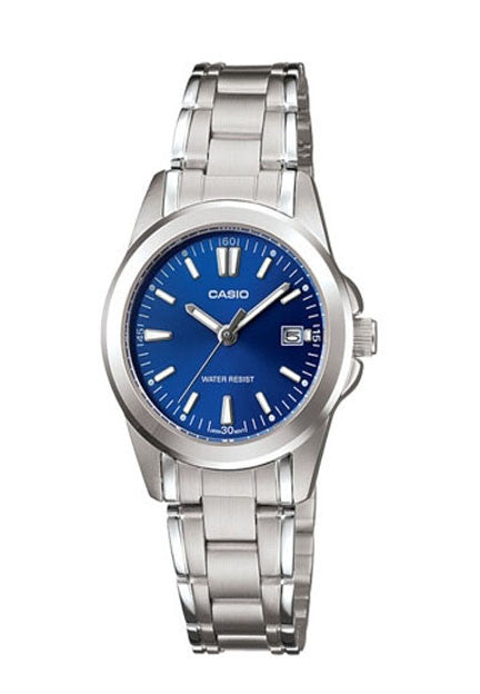 Casio women's blue watch on sale
