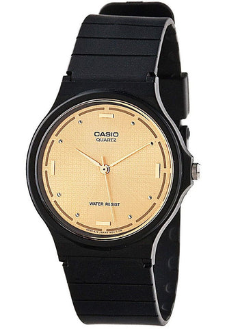 Casio MQ-76-9A Very Thin Analogue Gold Watch