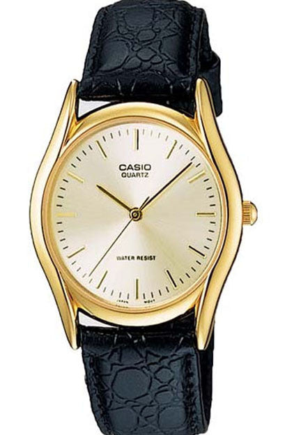 Casio MTP-1094Q-7A Men's Analogue Quartz Watch Leather Band