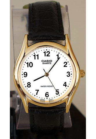 Casio MTP-1094Q-7B1 Men's Analogue Quartz Watch Leather Band