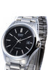 Casio MTP-1183A-1AD Men's Black Analogue Quartz Steel Band Watch with Date Display New