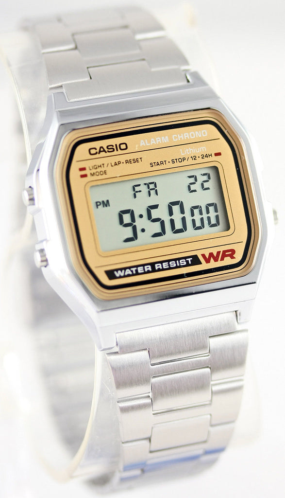 Casio A-158WEA-9CF Classic Digital Steel Watch Alarm Stopwatch Casual New