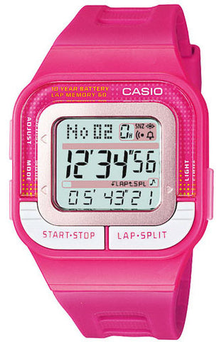 Casio SDB-100-4A Ladies Running Pace 60-Lap Memory Sports 4 Alarms Watch